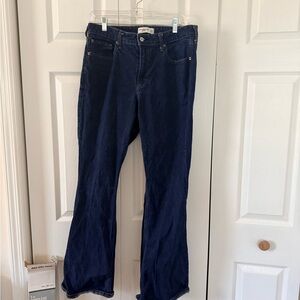 Abercrombie curve love mid rise bootcut jeans